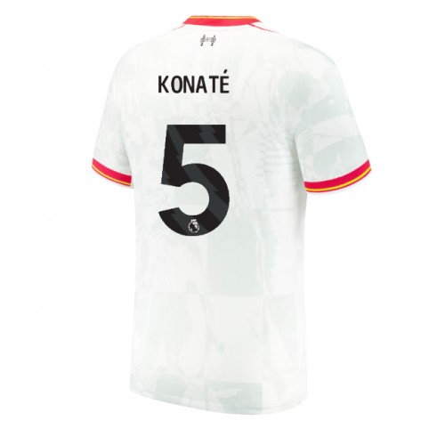 Pánský Fotbalový dres Liverpool Ibrahima Konate #5 2024-25 Třetí Krátký Rukáv